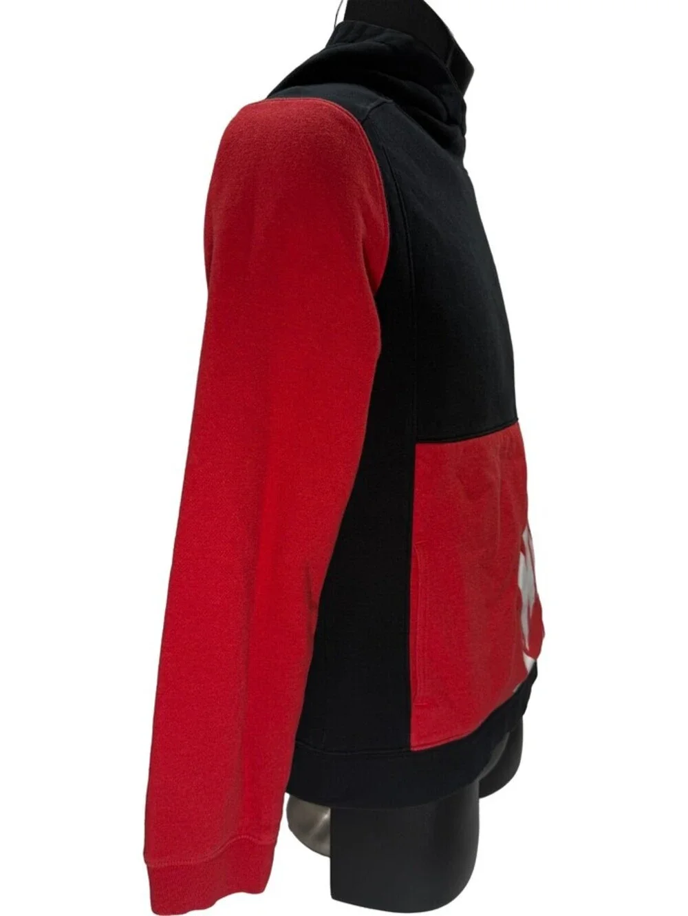 Nike Boys Hoodie Youth XL Red & Black Fleece Lined Hooded Sweatshirt StandardFit